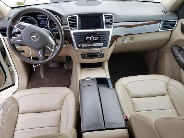 4JGDA5HB1CA014534 - 2012 MERCEDES-BENZ ML 350 4MATIC WHITE photo 8