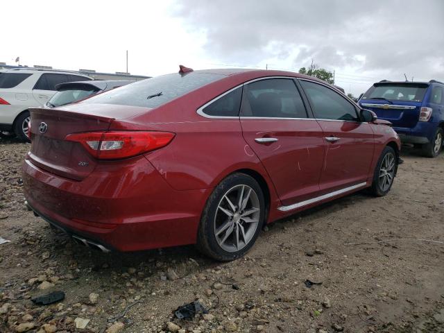 5NPE34AB6GH408407 - 2016 HYUNDAI SONATA SPORT RED photo 3