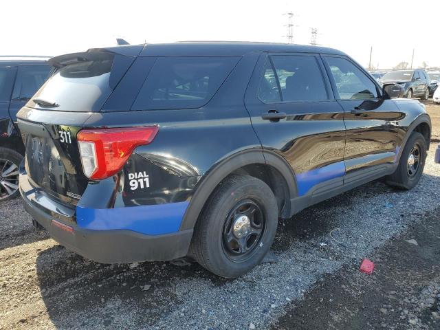1FM5K8AB3NGB75500 - 2022 FORD EXPLORER POLICE INTERCEPTOR Qara foto 3