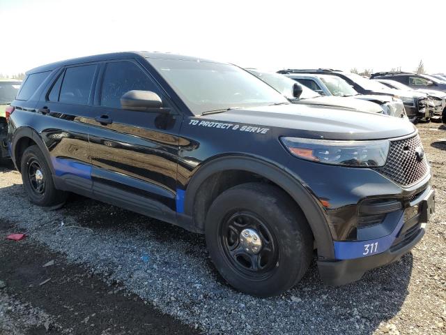 1FM5K8AB3NGB75500 - 2022 FORD EXPLORER POLICE INTERCEPTOR Qara foto 4