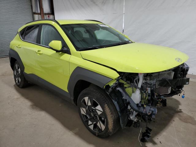 KM8HBCAB2RU074911 - 2024 HYUNDAI KONA SEL YELLOW photo 4