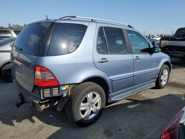 4JGAB75E25A550678 - 2005 MERCEDES-BENZ ML 500 BLUE photo 3