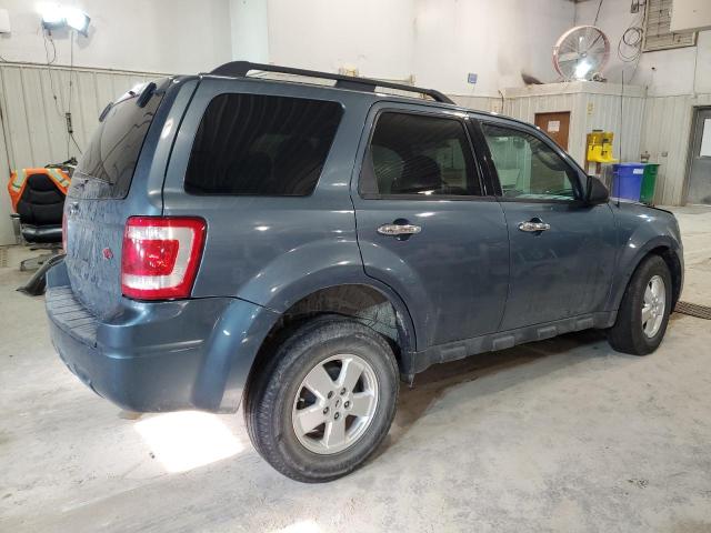 1FMCU9D7XCKA04137 - 2012 FORD ESCAPE XLT BLUE photo 3