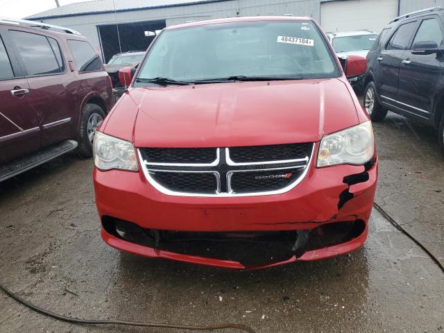 2C4RDGCG2DR718688 - 2013 DODGE GRAND CARA SXT RED photo 5