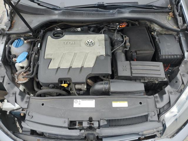 3VWML7AJXEM608375 - 2014 VOLKSWAGEN JETTA TDI GRAY photo 11