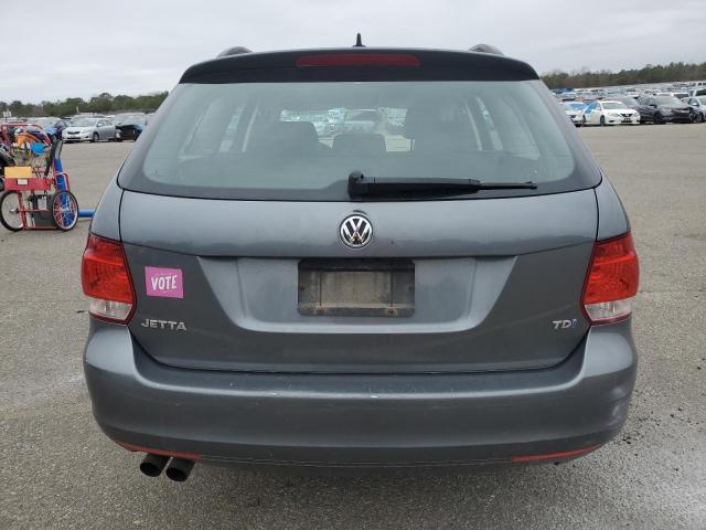 3VWML7AJXEM608375 - 2014 VOLKSWAGEN JETTA TDI GRAY photo 6