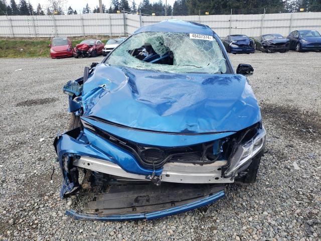 4T1C11BK6LU008966 - 2020 TOYOTA CAMRY LE BLUE photo 5