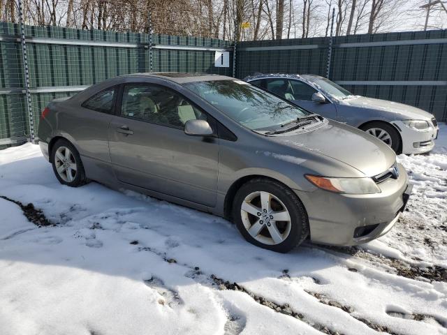 2HGFG12838H519065 - 2008 HONDA CIVIC EX GRAY photo 4