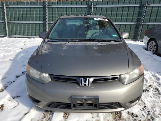 2HGFG12838H519065 - 2008 HONDA CIVIC EX GRAY photo 5