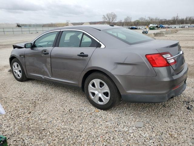 1FAHP2MKXEG163040 - 2014 FORD TAURUS POLICE INTERCEPTOR GRAY photo 2