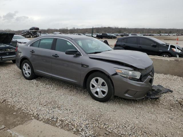 1FAHP2MKXEG163040 - 2014 FORD TAURUS POLICE INTERCEPTOR GRAY photo 4