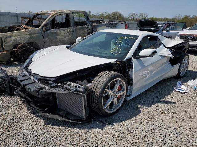 1G1Y73D47L5116762 - 2020 CHEVROLET CORVETTE STINGRAY 2LT WHITE photo 1