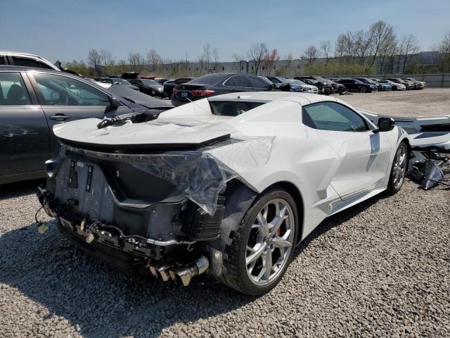 1G1Y73D47L5116762 - 2020 CHEVROLET CORVETTE STINGRAY 2LT WHITE photo 3