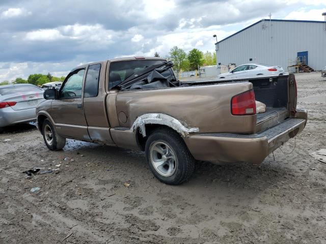 1GCCS19W328118312 - 2002 CHEVROLET S S10 BROWN photo 2