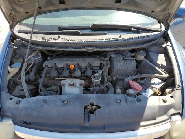 1HGFA16516L102660 - 2006 HONDA CIVIC LX BLUE photo 11