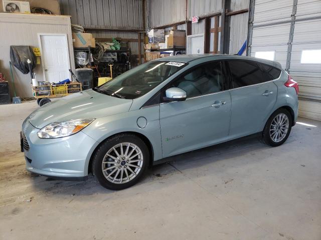 1FADP3R4XEL394154 - 2014 FORD FOCUS BEV TURQUOISE photo 1