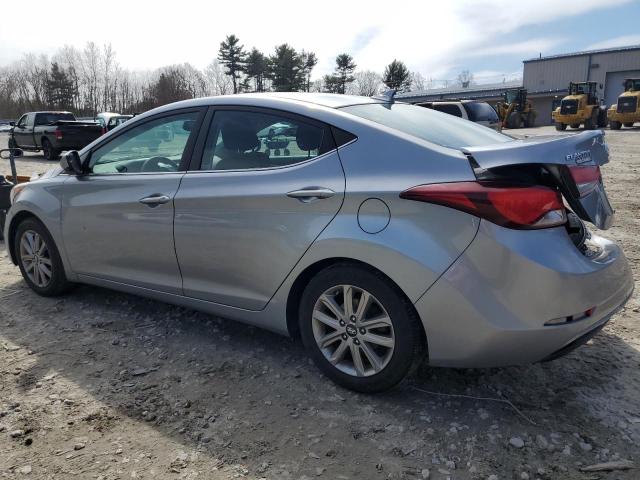 5NPDH4AE9FH604850 - 2015 HYUNDAI ELANTRA SE SILVER photo 2