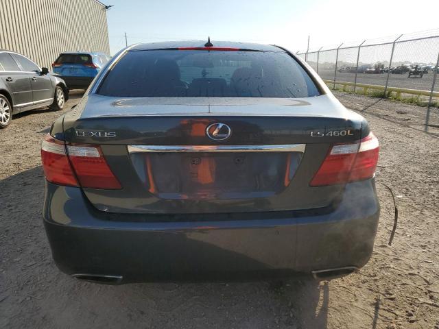 JTHGL46F275006029 - 2007 LEXUS LS 460L GRAY photo 6