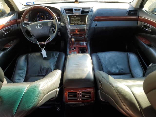 JTHGL46F275006029 - 2007 LEXUS LS 460L GRAY photo 8