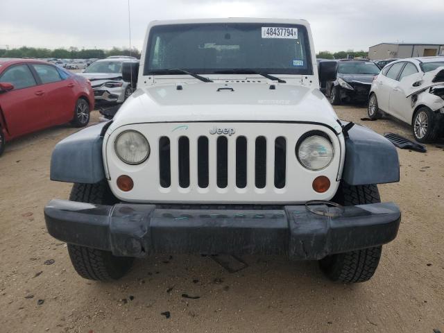 1J4FA24138L650497 - 2008 JEEP WRANGLER X WHITE photo 5