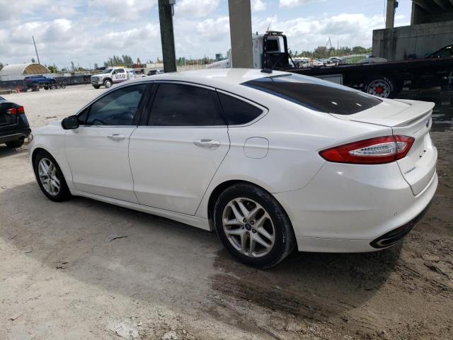 3FA6P0K9XDR216113 - 2013 FORD FUSION TITANIUM WHITE photo 2