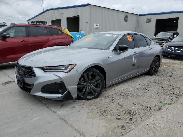 19UUB5F5XMA000343 - 2021 ACURA TLX TECH A Արծաթագույն լուսանկար 1