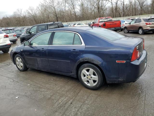 1G1ZG57B384197704 - 2008 CHEVROLET MALIBU LS BLUE photo 2