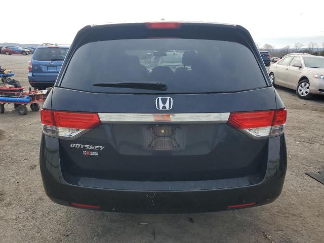 5FNRL5H64FB038071 - 2015 HONDA ODYSSEY EXL BLACK photo 6