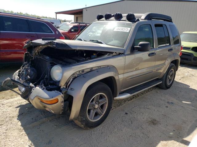 1J4GL38KX3W656683 - 2003 JEEP LIBERTY RENEGADE GOLD photo 1