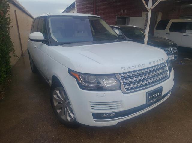 2016 LAND ROVER RANGE ROVE HSE, 