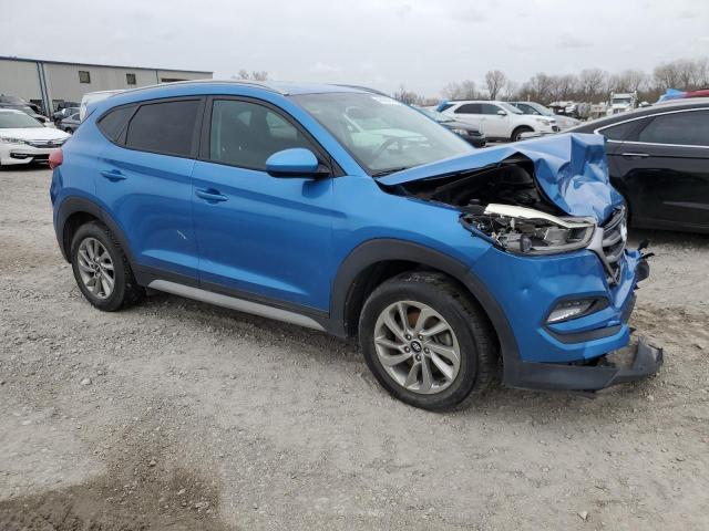 KM8J3CA4XJU704789 - 2018 HYUNDAI TUCSON SEL BLUE photo 4