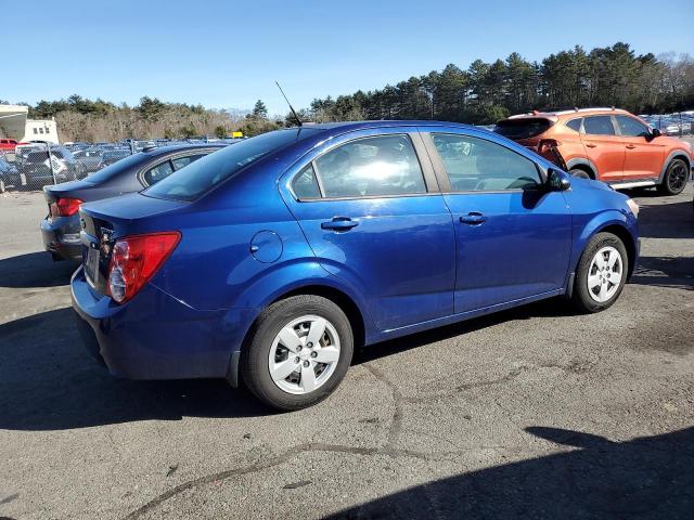 1G1JA5SGXD4211335 - 2013 CHEVROLET SONIC LS BLUE photo 3
