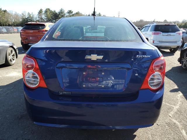 1G1JA5SGXD4211335 - 2013 CHEVROLET SONIC LS BLUE photo 6