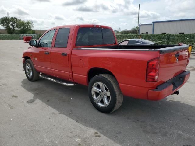 1D7HA18258J135501 - 2008 DODGE RAM 1500 ST RED photo 2