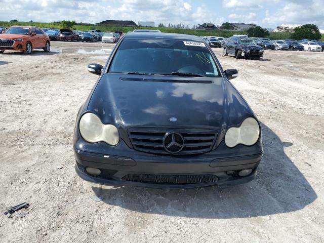 WDBRF40J55F696671 - 2005 MERCEDES-BENZ C 230K SPORT SEDAN BLACK photo 5