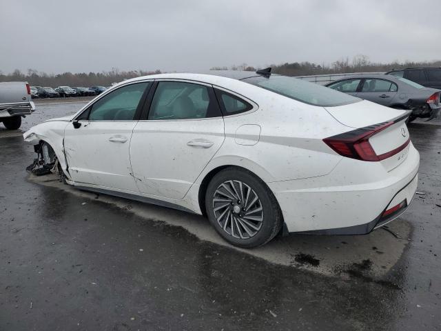 KMHL54JJ2MA032408 - 2021 HYUNDAI SONATA HYBRID WHITE photo 2