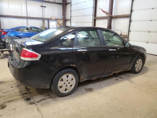 1FAHP34N88W168554 - 2008 FORD FOCUS S/SE BLACK photo 3