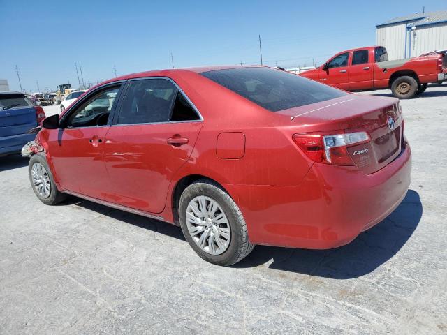 4T4BF1FK0CR241626 - 2012 TOYOTA CAMRY BASE RED photo 2