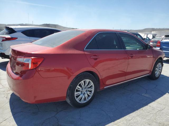 4T4BF1FK0CR241626 - 2012 TOYOTA CAMRY BASE RED photo 3