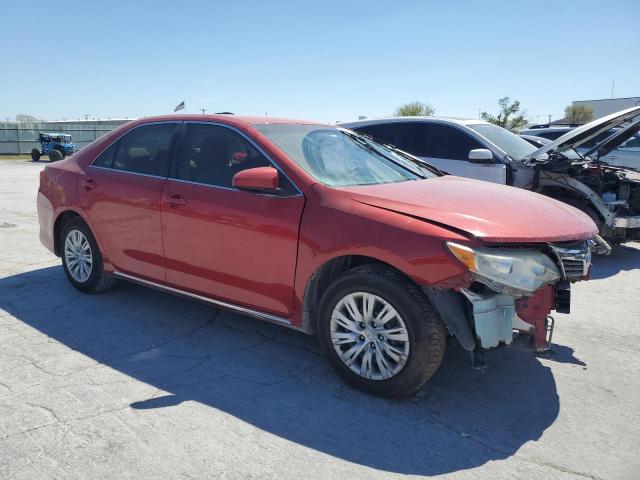 4T4BF1FK0CR241626 - 2012 TOYOTA CAMRY BASE RED photo 4