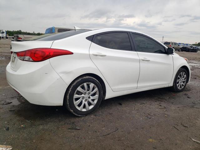 5NPDH4AE2DH201032 - 2013 HYUNDAI ELANTRA GLS WHITE photo 3