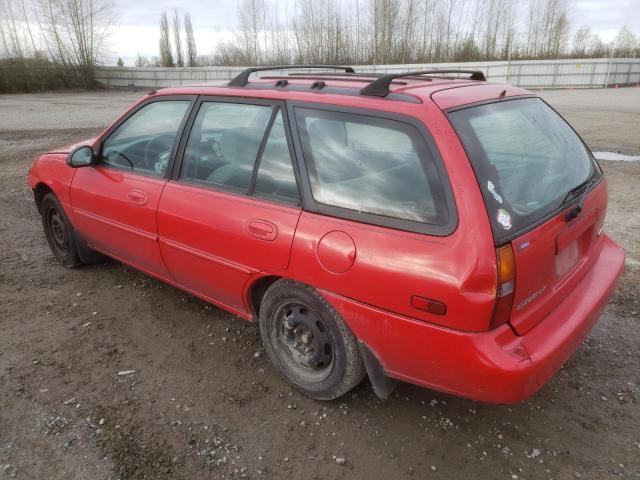 3FALP15P2VR161127 - 1997 FORD ESCORT LX RED photo 2