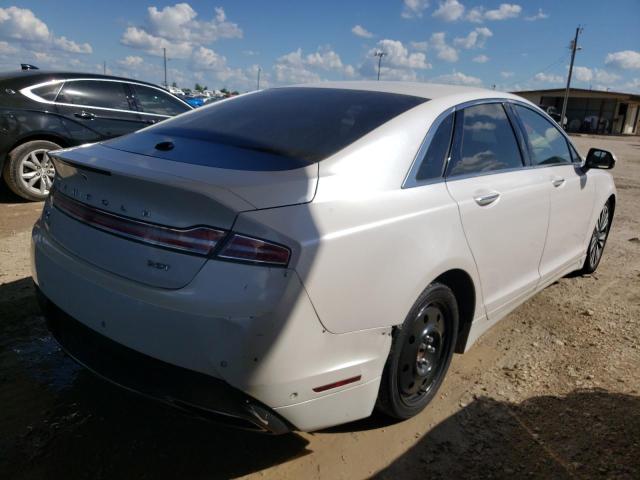 3LN6L5E97HR619269 - 2017 LINCOLN MKZ RESERVE თეთრი ფოტო 3