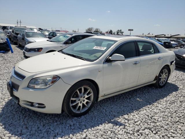 1G1ZK577784254254 - 2008 CHEVROLET MALIBU LTZ WHITE photo 1