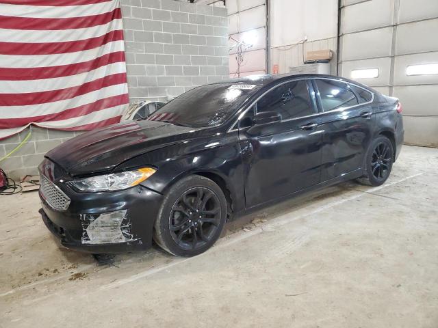 3FA6P0CD2KR259618 - 2019 FORD FUSION SEL BLACK photo 1