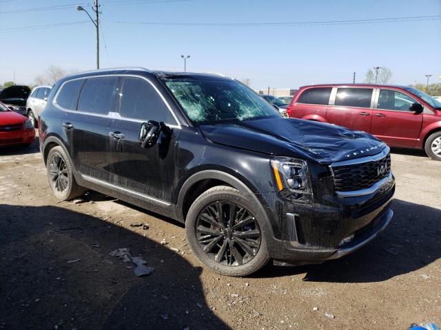 5XYP5DHC5NG237171 - 2022 KIA TELLURIDE SX BLACK photo 4