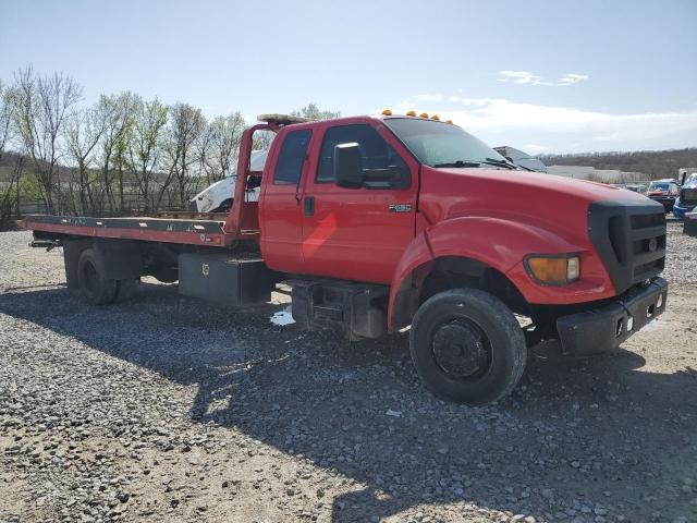 3FDNX65Y33MB01016 - 2003 FORD F650 SUPER DUTY RED photo 4