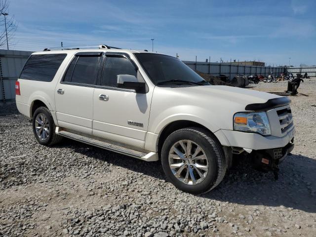 1FMFK205X8LA41754 - 2008 FORD EXPEDITION EL LIMITED WHITE photo 4