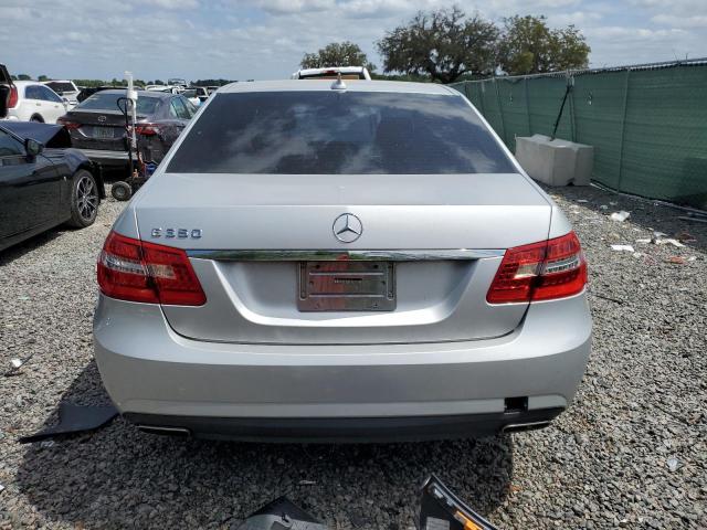 WDDHF5GB1BA493440 - 2011 MERCEDES-BENZ E 350 SILVER photo 6