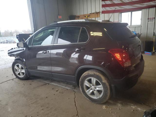 KL7CJLSB7FB212026 - 2015 CHEVROLET TRAX 1LT BROWN photo 2